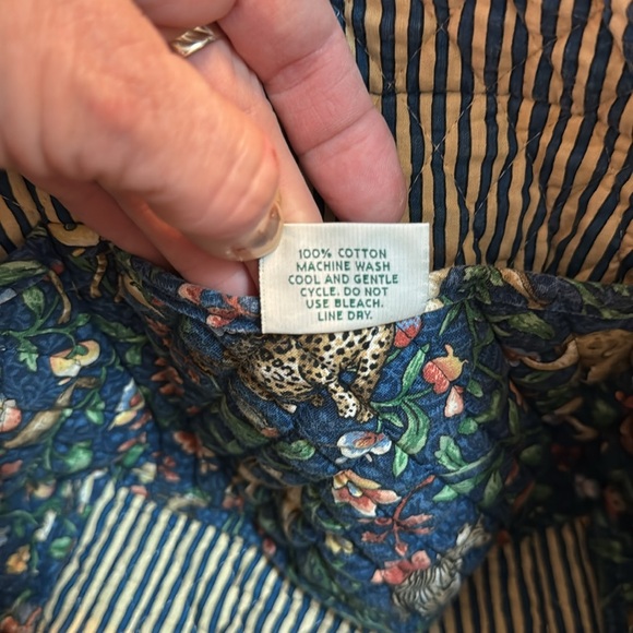 Vintage Vera Bradley Animal Kingdom Quilted Bag - Picture 5 of 8